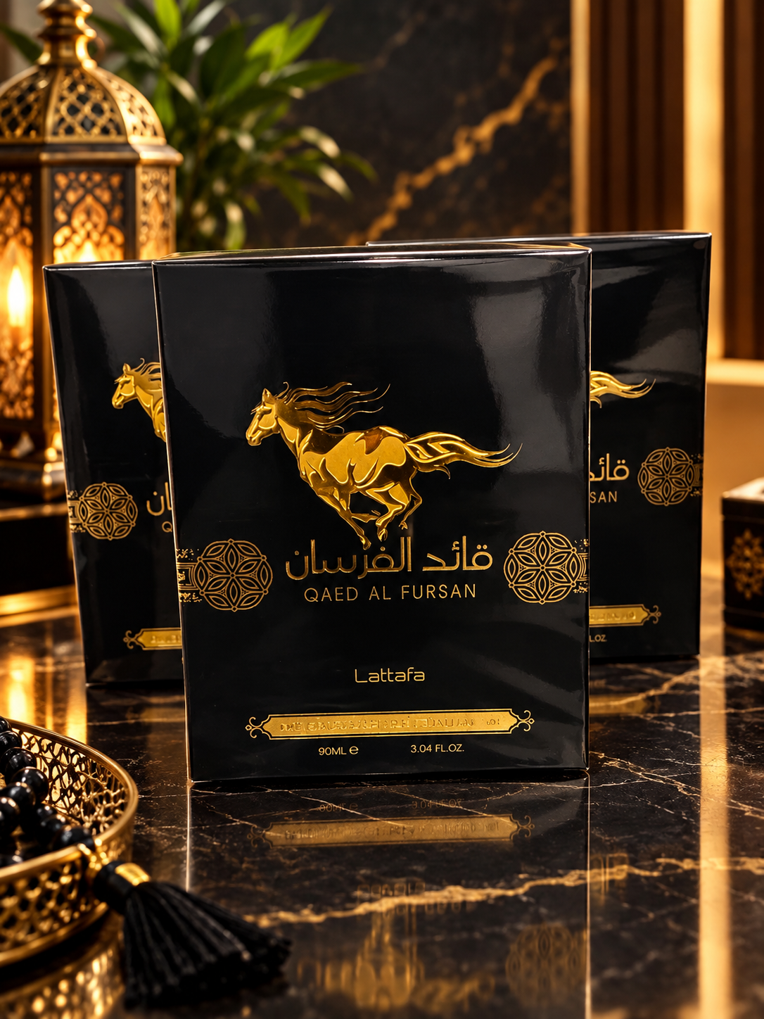 Lattafa Qaed Al Fursan Eau de Parfum — 90ML