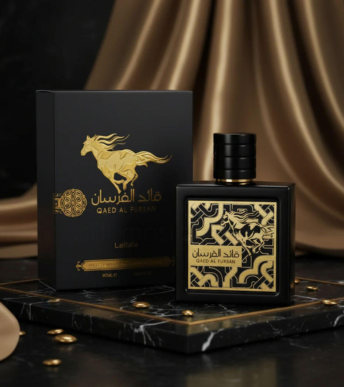 Lattafa Qaed Al Fursan Eau de Parfum — 90ML